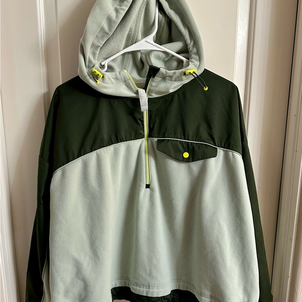 Athleta Womans Hooded Fleece
